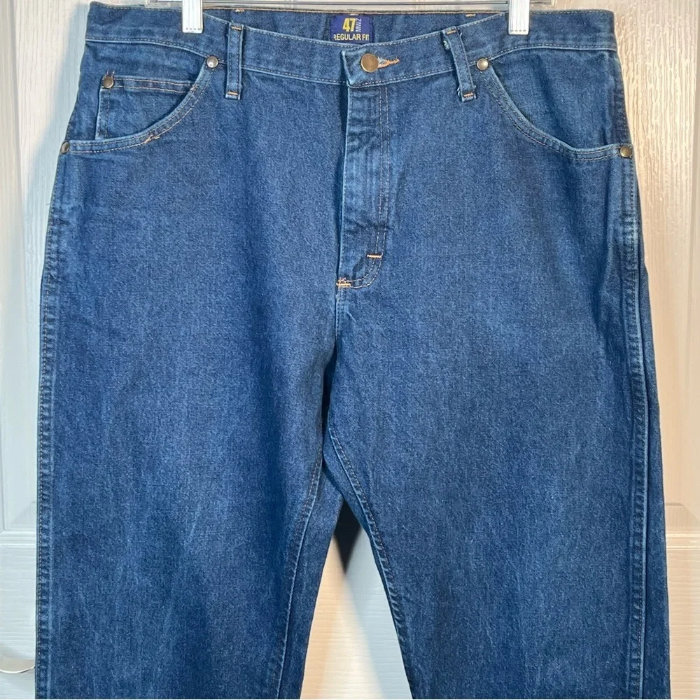 Wrangler Regular Fit Men’s Jeans Sz 38 x 34 Straight